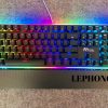 BAN PHIM CO ROYAL KLUDGE RK918 BLACK RGB