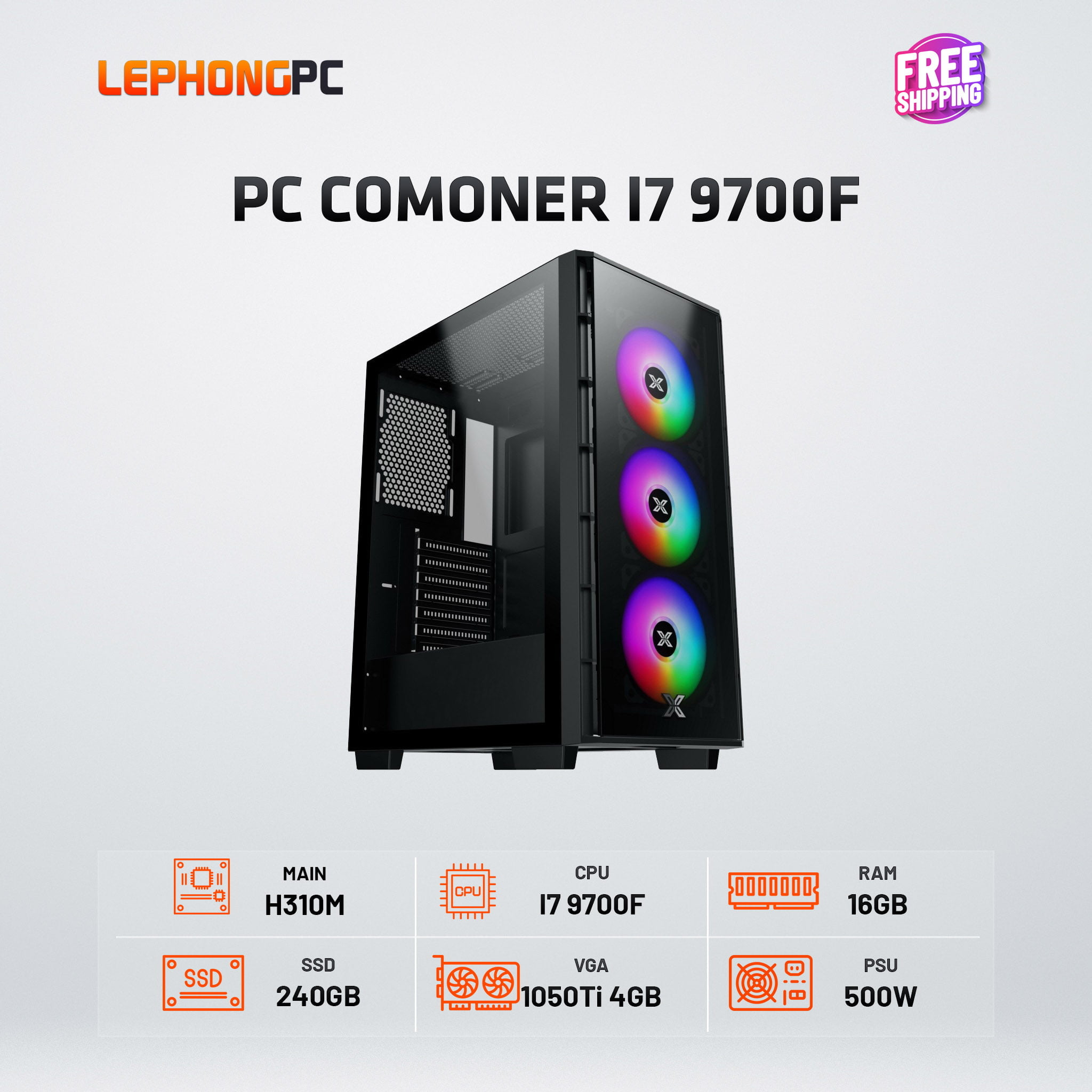 PC COMONER I7 9700F