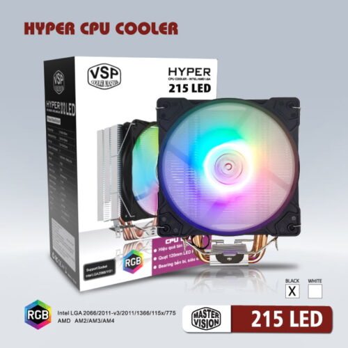 Fan CPU VSP Masster Vision 215 LED 3