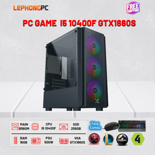 PC GAME I5 10400F GTX1660S