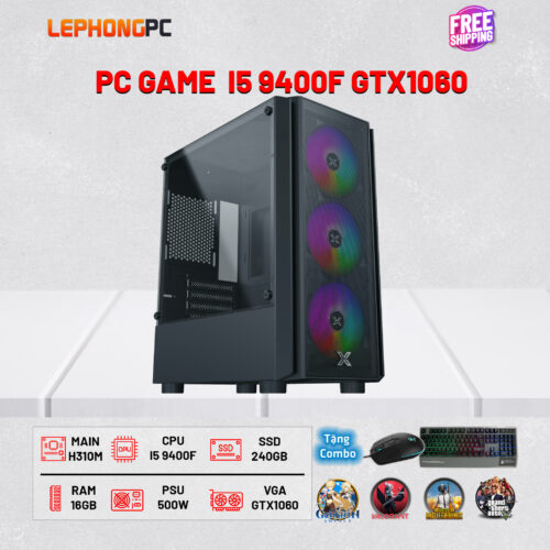 PC GAME I5 9400F GTX1060