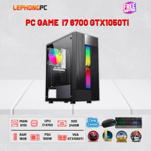 PC GAME I7 6700 GTX1050Ti