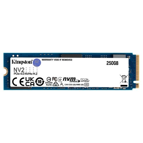 SSD Kingston NV2 250GB M.2 PCIe NVMe Gen4
