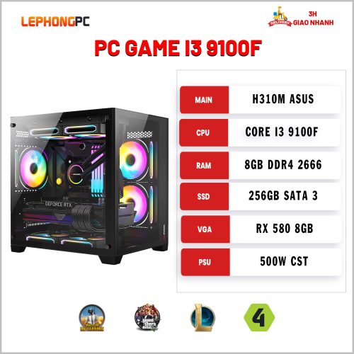PC GAME I3 9100F 2