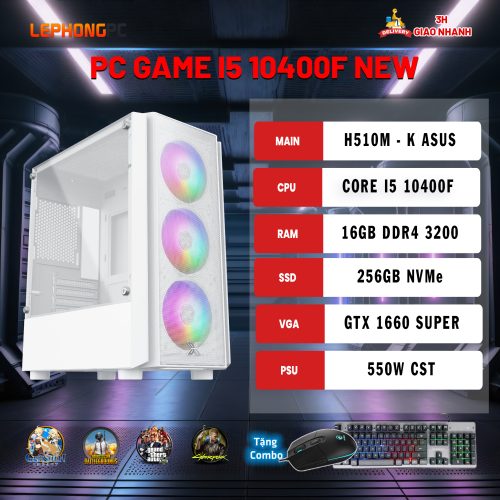 PC GAME I5 10400F NEW