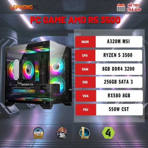PC GAME AMD R5 3500