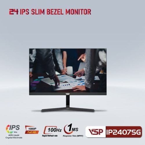 Man hinh VSP IP2407SG 23.8 inch Full HD IPS 100Hz 1ms