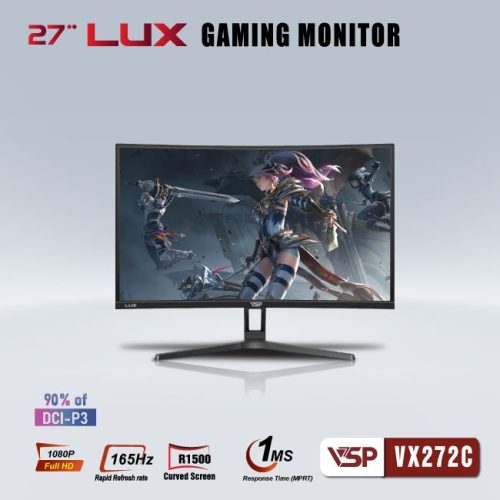 Man hinh Cong VSP VX272C Lux 27 inch Full HD VA 165Hz 1ms