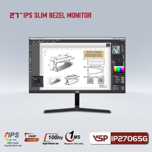 Man hinh VSP IP2706SG 27 inch Full HD IPS 100Hz 1ms