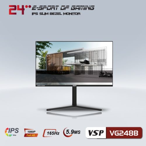 Man hinh VSP VG248B 23.8 inch Full HD IPS 165Hz 5.9ms